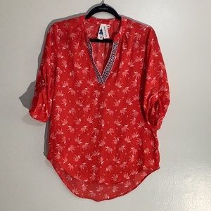 Society Girl Chiffon Blouse